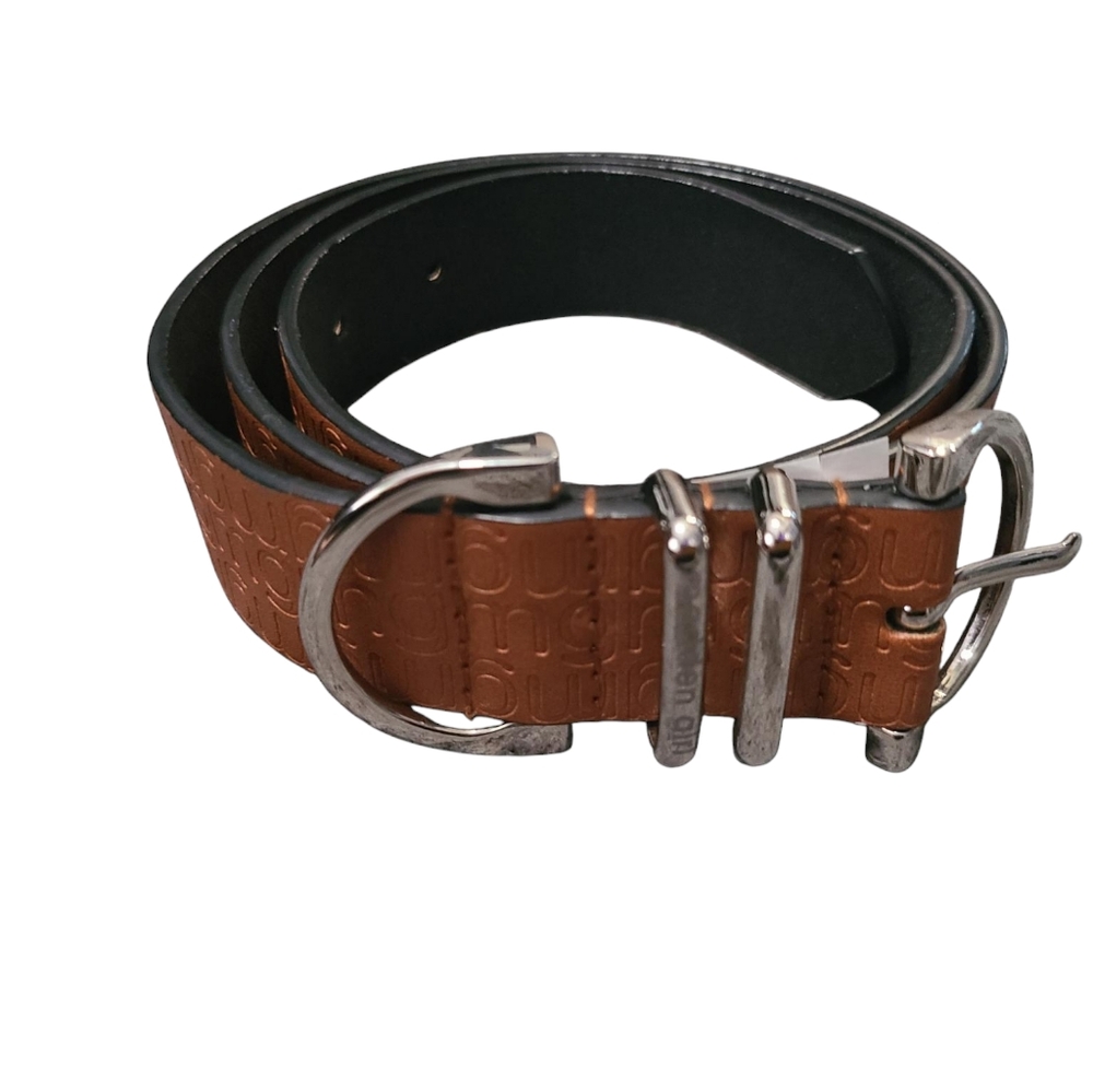 MADDEN GIRL Belt with Logo Texture S